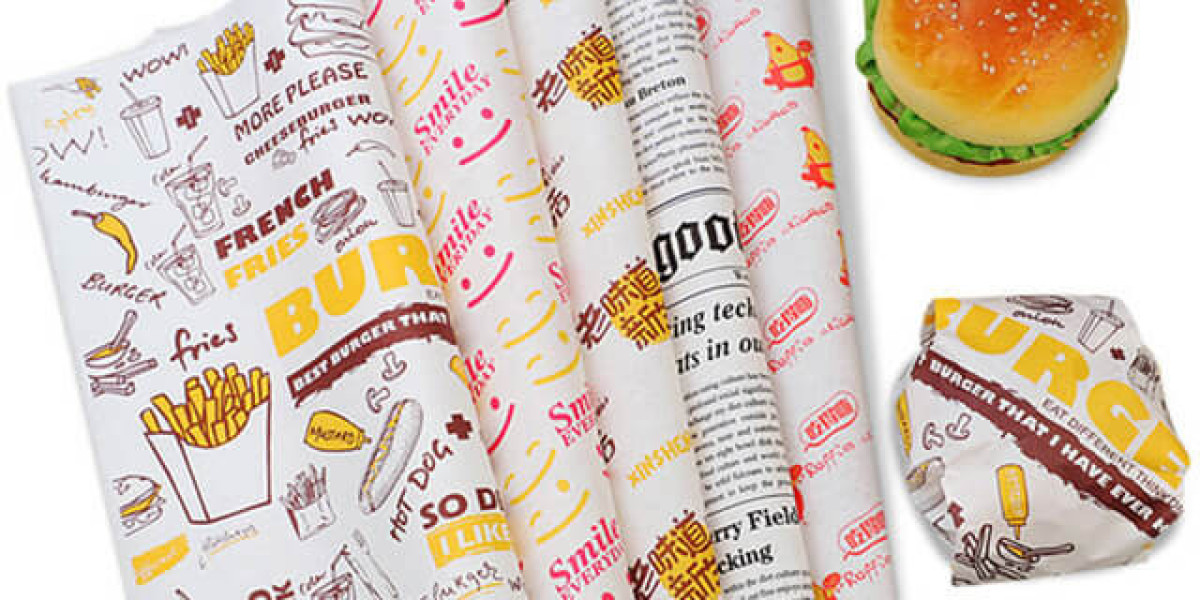 Custom Food Wrapping Paper | Food Paper Sheets