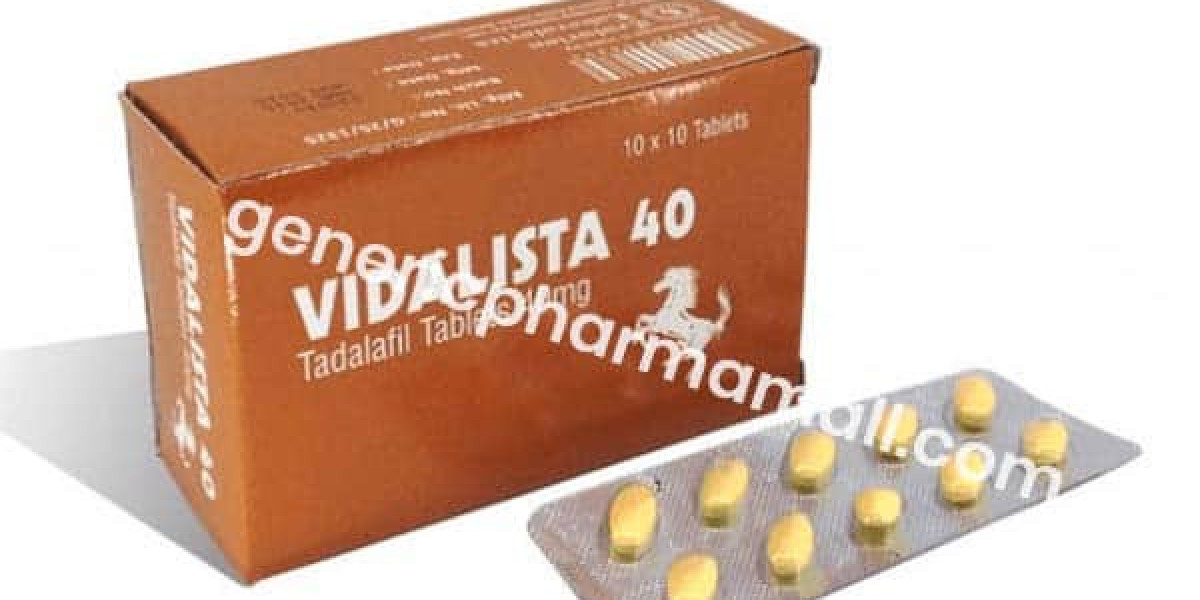 Vidalista 40mg Pills Contribution Men to Get Required Erection