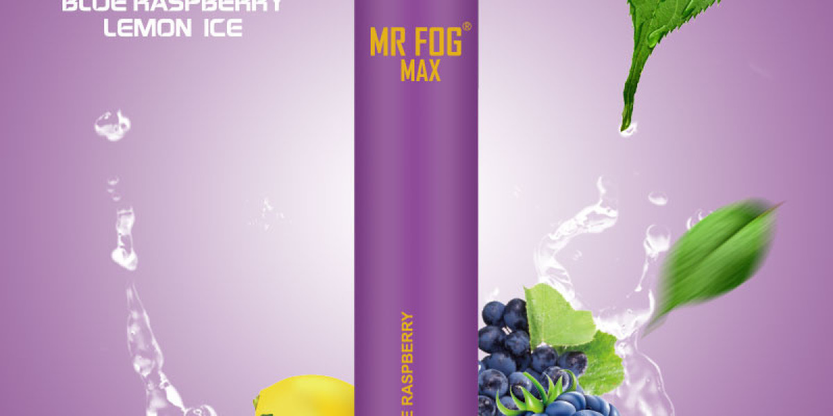 How Does Mr Fog Max Grape Blue Raspberry Lemon Ice Deliver a Bold Taste?