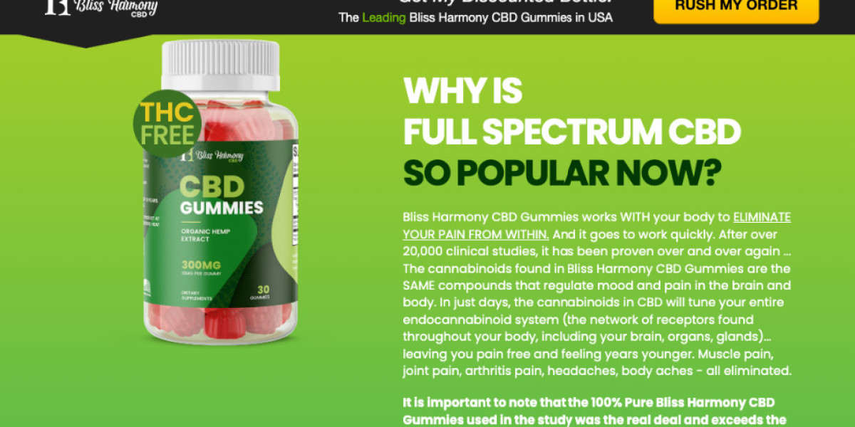 Bliss Harmony CBD Gummies Review: Find Harmony Naturally