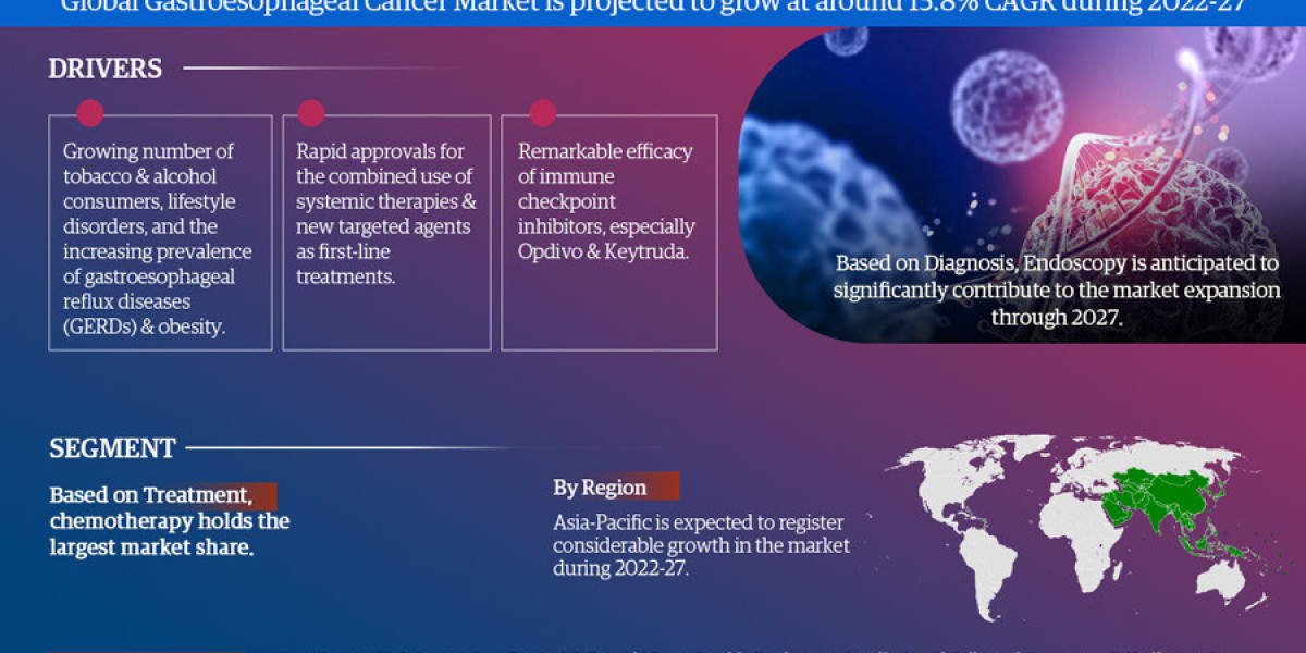 Gastroesophageal Cancer Treatment Industry Growth Forecast and Market Dynamics - 2027