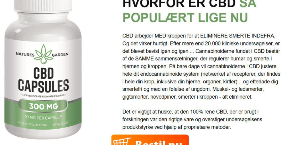 Natures Garden CBD Kapsler Anmeldelser: Naturlig Ro i Danmark