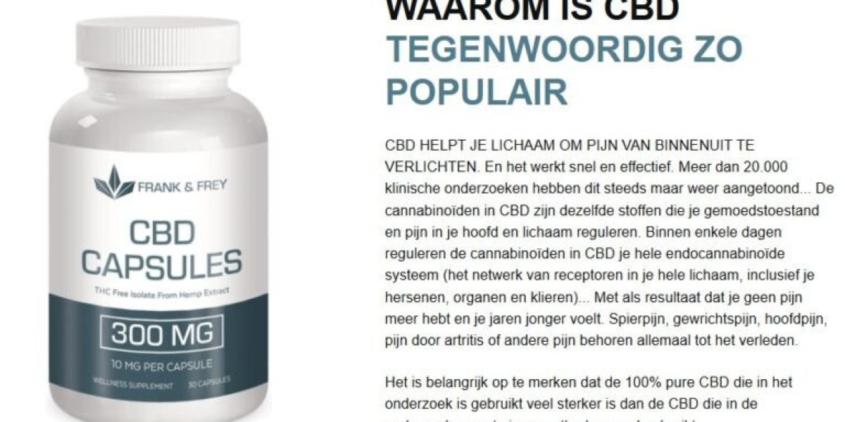 Frank's CBD Nederland Beoordeling: Hoe werkt Frank Frey CBD Capsules NL?