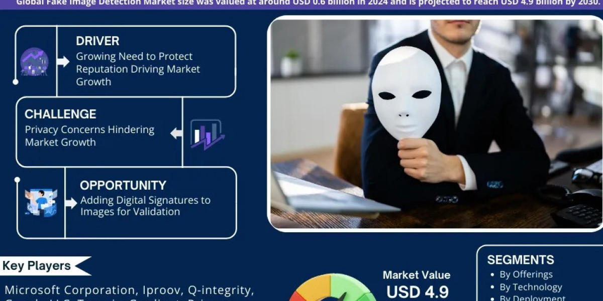 Fake Image Detection Market Trend, Size, Companies, Top Player, and Outlook 2025 to 2030