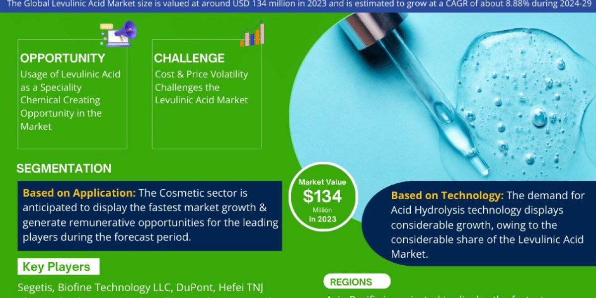 Global Levulinic Acid Poised for 8.88% CAGR Growth Through 2029