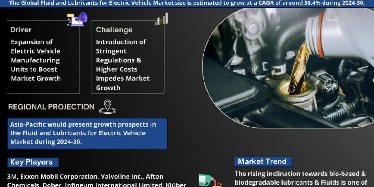 Global Fluid and Lubricants for Electric Vehicle Poised for 30.4% CAGR Growth Through 2030
