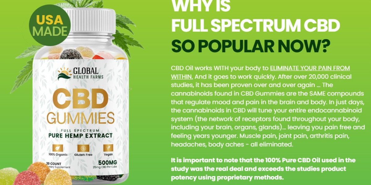 Global Health CBD Gummies 500mg Updated Reviews 2025 & Latest Price Report!