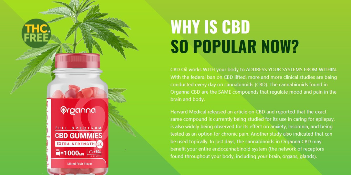 Organna CBD Gummies 1000mg: How It Works, Its Uses, and Pricing in USA