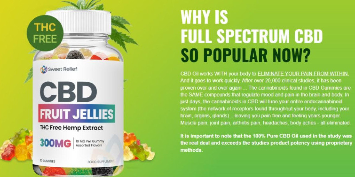 Sweet Relief CBD Jellies UK: It Encourages Restful Sleep And Eases Discomforts!