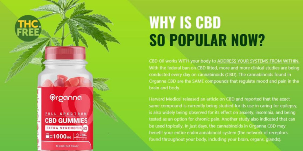 Organna CBD Gummies 1000mg Know It Key Benefits, Side Effects and Cost!