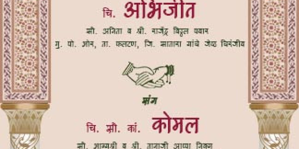 Elevate Your Celebrations with Exquisite Wedding Invitation Card in Hindi