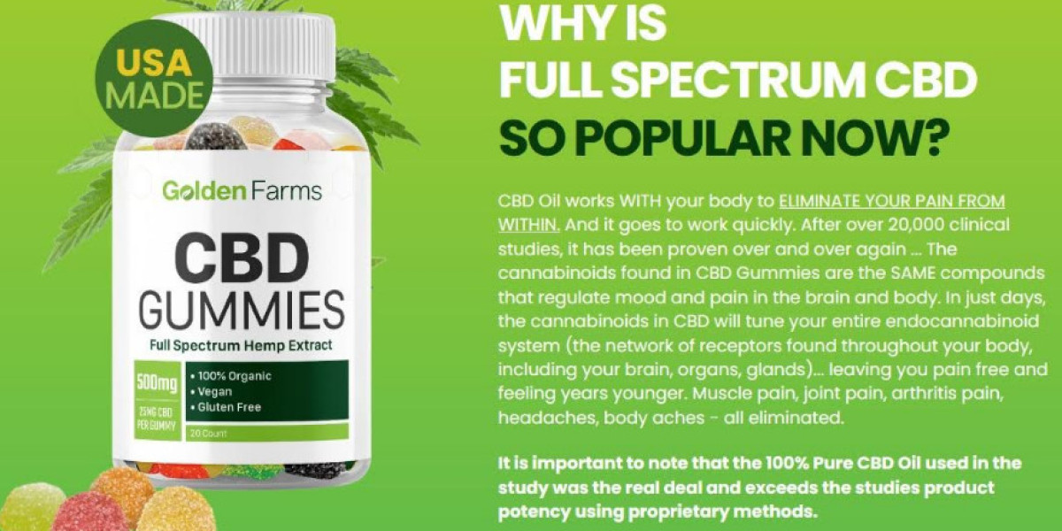 Golden Farms CBD Latest 2025 - 100% Natural, Positive Effects!