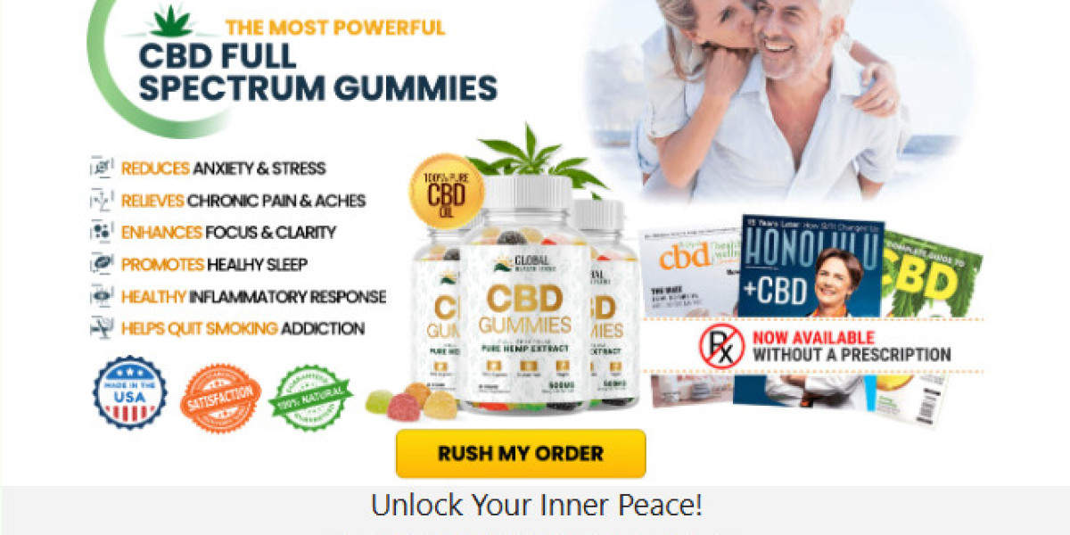 Global Health Farms CBD Gummies USA Reviews: Stress Relief Done Right