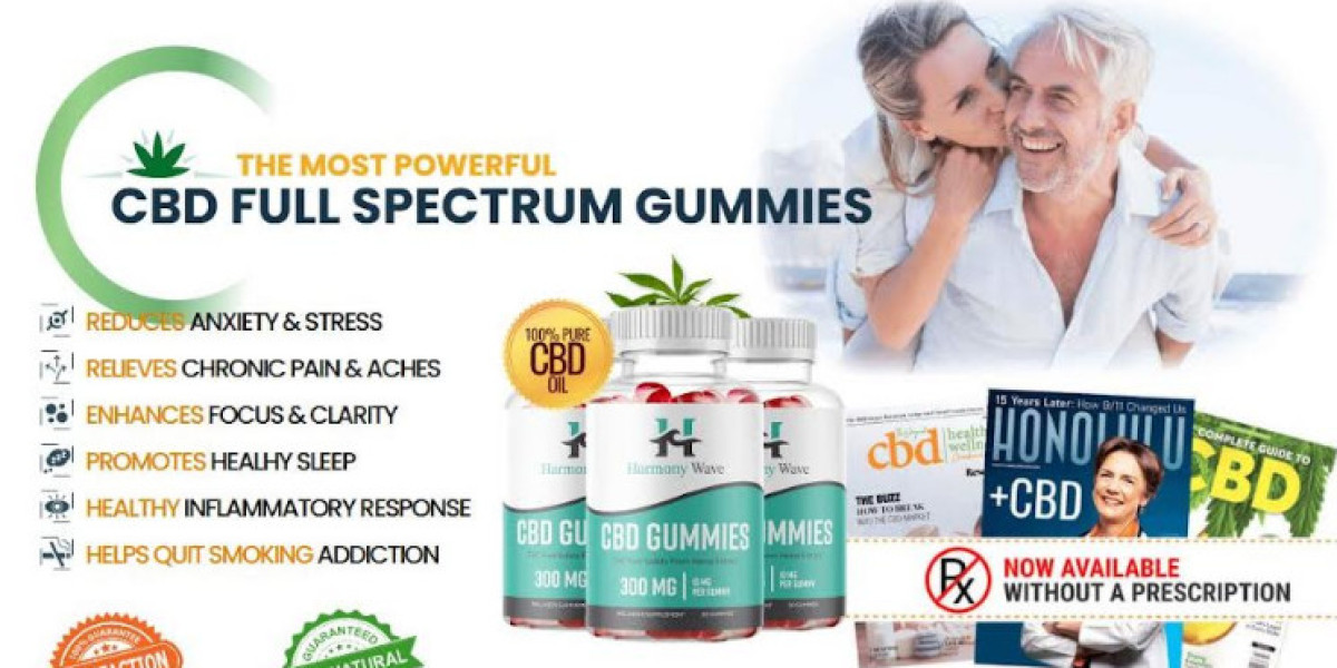 HarmonyWave CBD Gummies: Eases social anxiety and promotes emotional well-being!