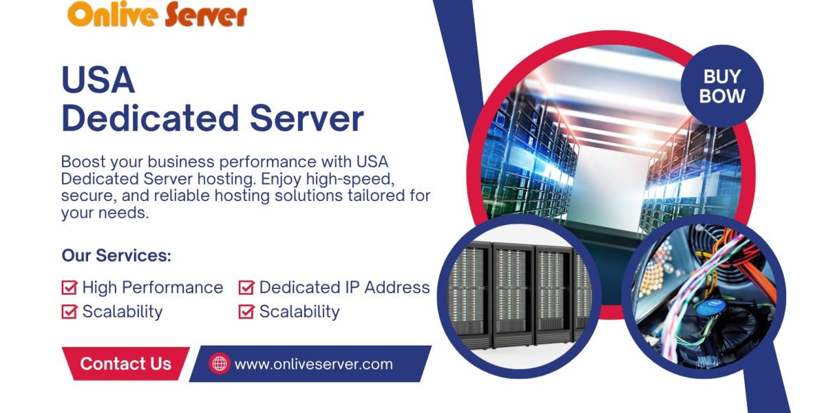 Maximize Business Productivity with High-Performance USA Dedicated Server