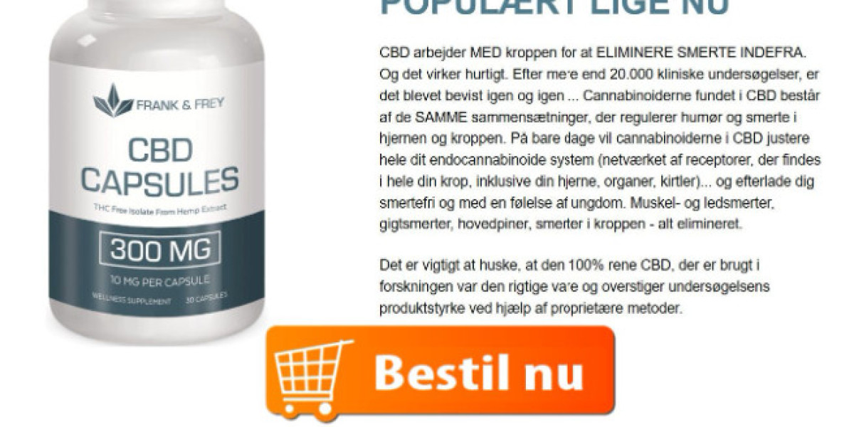 Anmeldelse af Frank & Frey CBD 300MG Capsules Danmark: Naturlig Velvære på Flaske