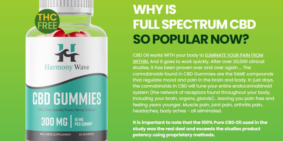 HarmonyWave CBD Gummies: Reviews, Work, Cost 2025