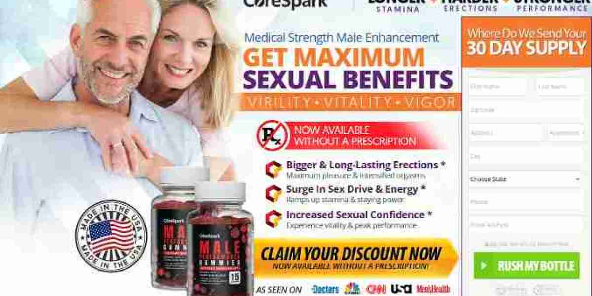 By CoreSpark Male Enhancement Gummies You Can Improve Overall Quality of Life