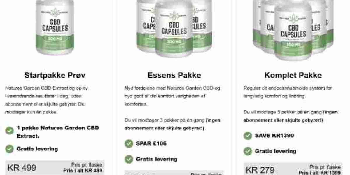 Natures Garden CBD Anmeldelser: Stresslindring i Danmark