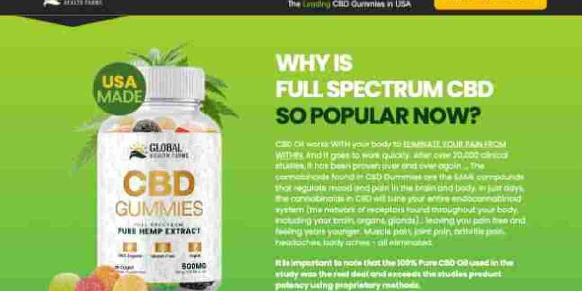 Global Health Farms CBD Gummies USA: Detailed Reviews and Results