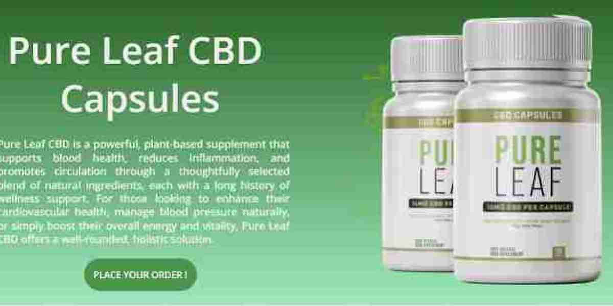 {Order Now} Pure Leaf CBD Capsules Reviews 2025!! (News)