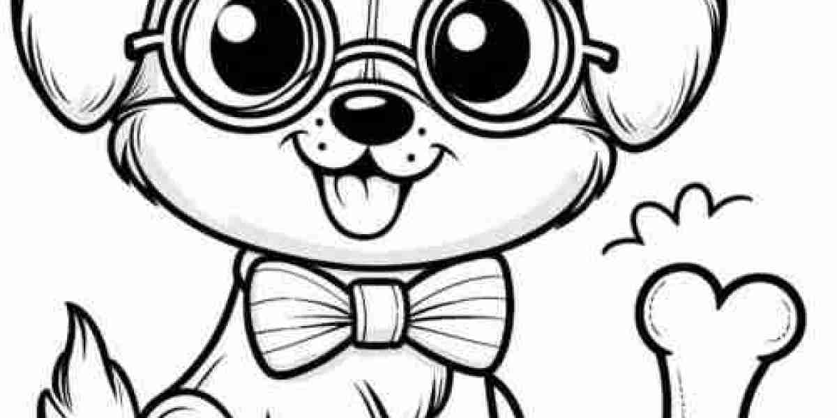 Relax Your Mind With Dog Coloring Pages Made For All Ages