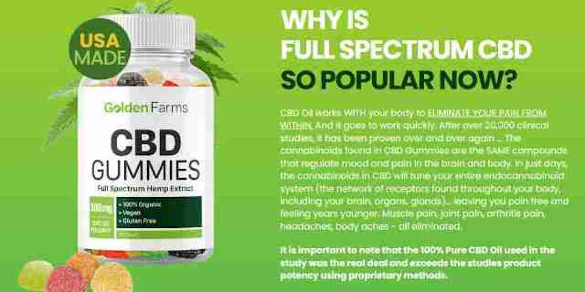 [Latest 2025] Golden Farms CBD Gummies- Are These Protected to Utilize?