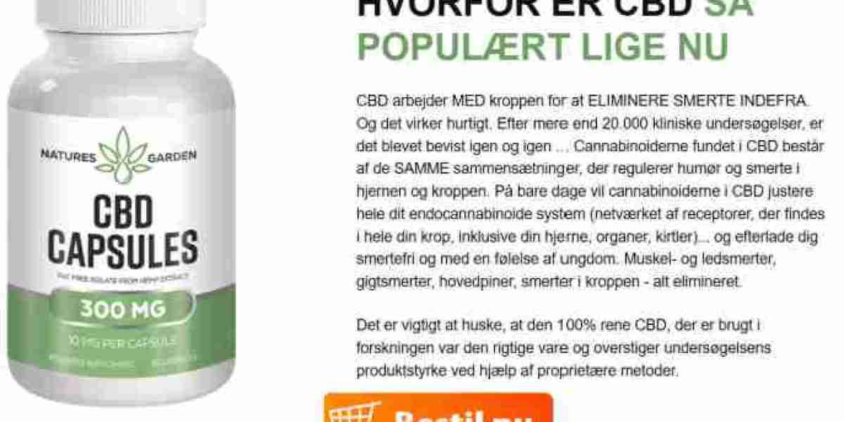 Natures Garden CBD Capsules Danmark Anmeldelser: Brugeroplevelser