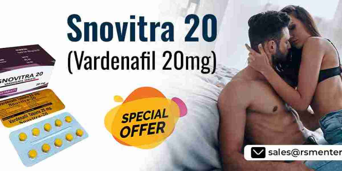 Immediate Relief from Poor Sensual Functioning With Snovitra 20mg