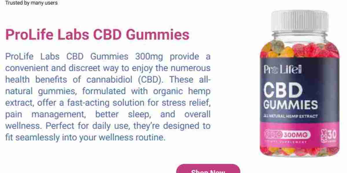 How Does ProLife Labs CBD Gummies Really Work? {Price Canada}