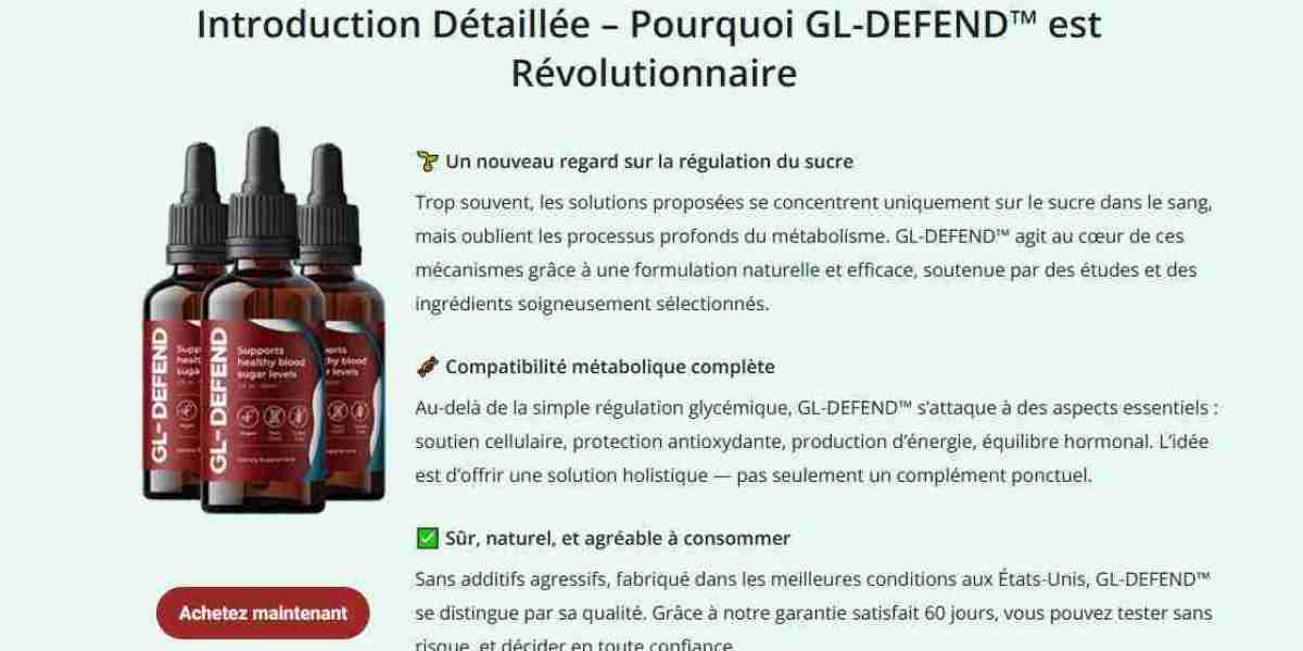GL DEFEND Liquid Supplement: Qu'est-ce qui rend ce programme efficace ?