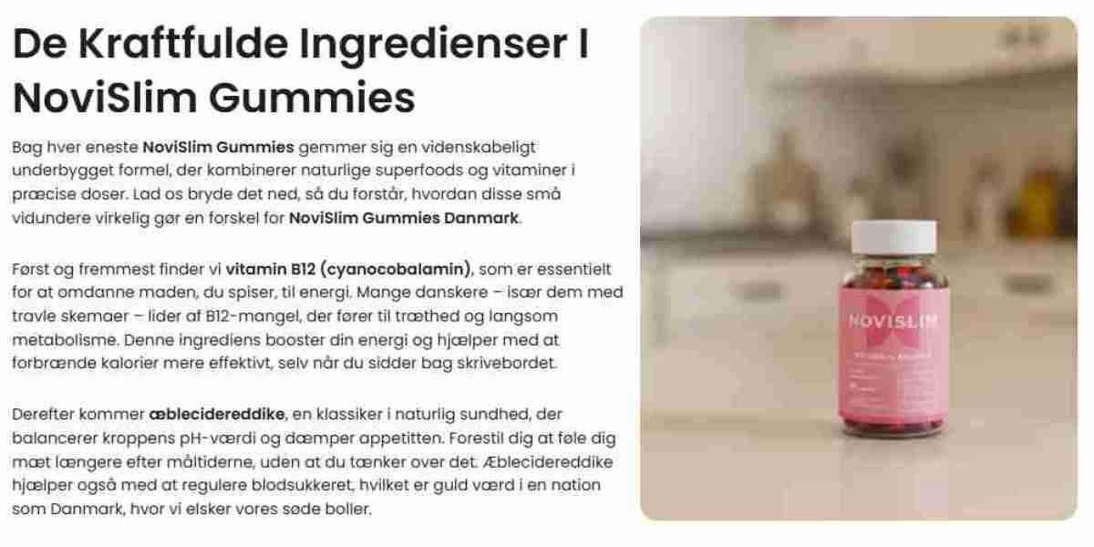 NoviSlim Gummies: Virker det? {Bestil Nu}