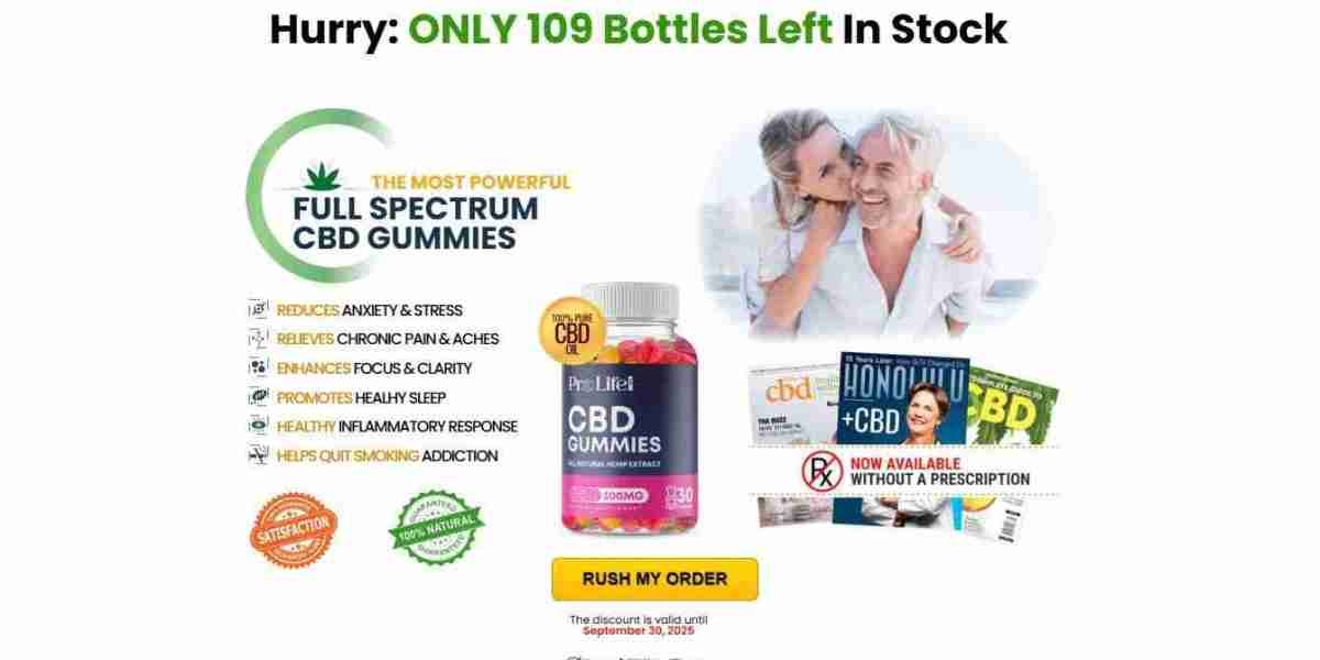 ProLife CBD Gummies For Natural Stress And Anxiety Relief - Special Offer And Natural Ingredients