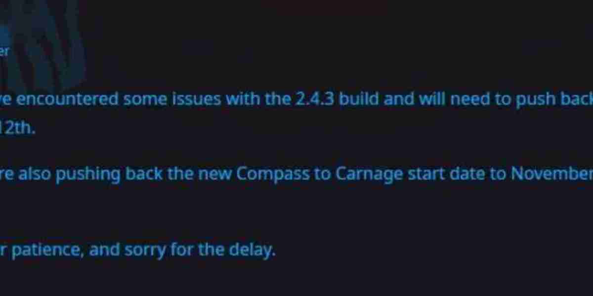 Patch 2.4.3 Delay – New Release Date & Event Update