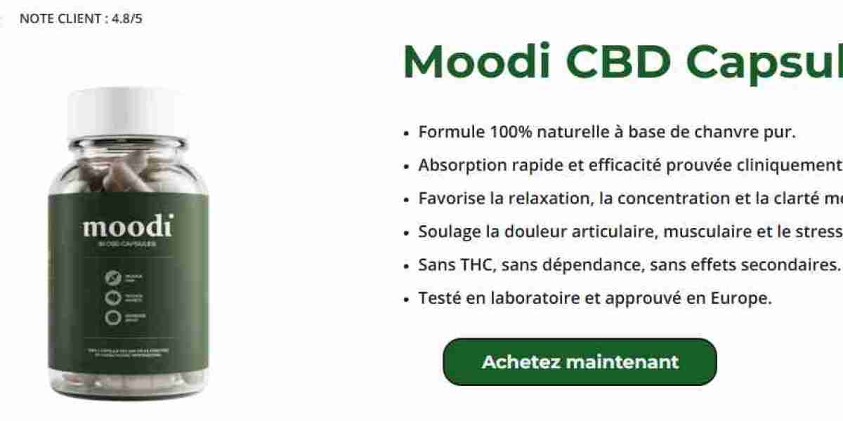 moodi CBD « Site officiel » — Formule avancée pour soulager la douleur