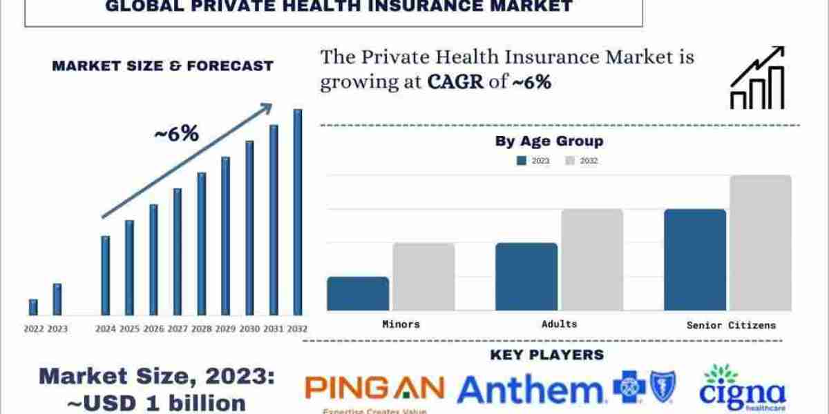 Private Health Insurance Market, Size, Share, Growth, Trends and Forecast (2024-2032)