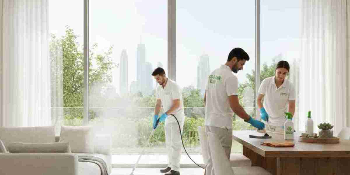 Eco-Safe Products Used in Villa Deep Cleaning Services Dubai.