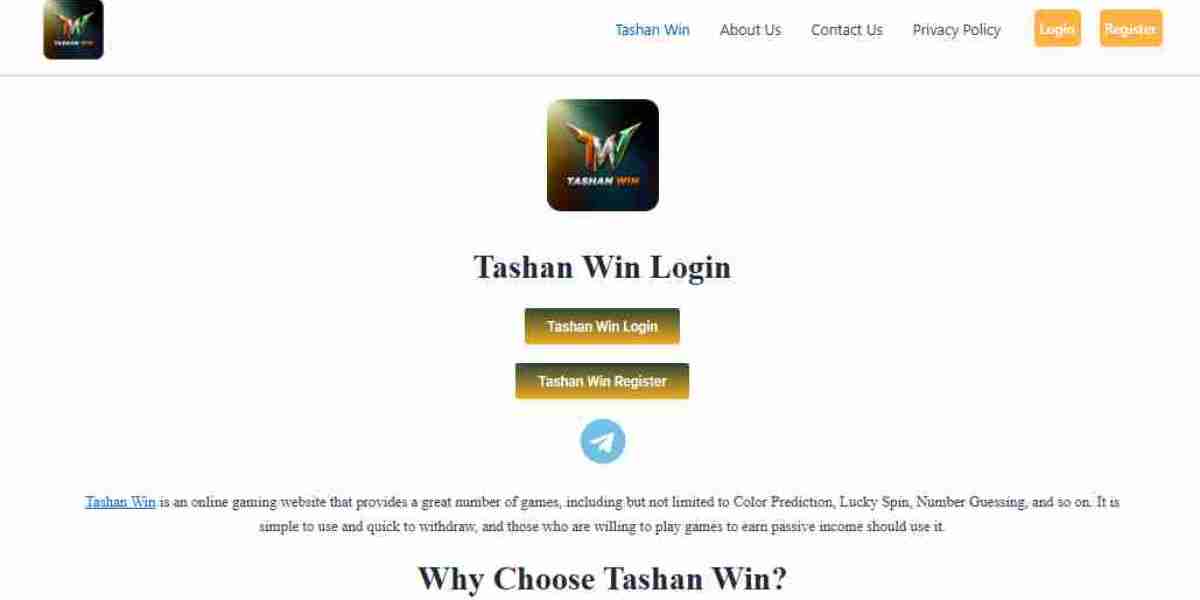 Login to Tashan Win – Play, Earn, and Enjoy Real Cash Rewards Online