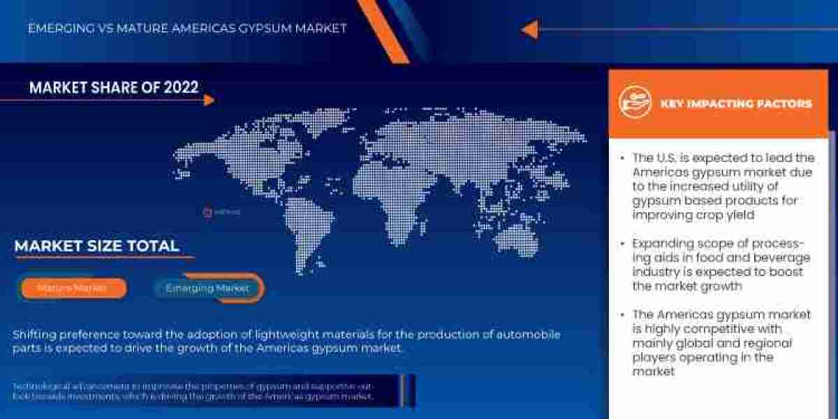 Americas Gypsum Market Size, Share, Growth, Trends Report 2029