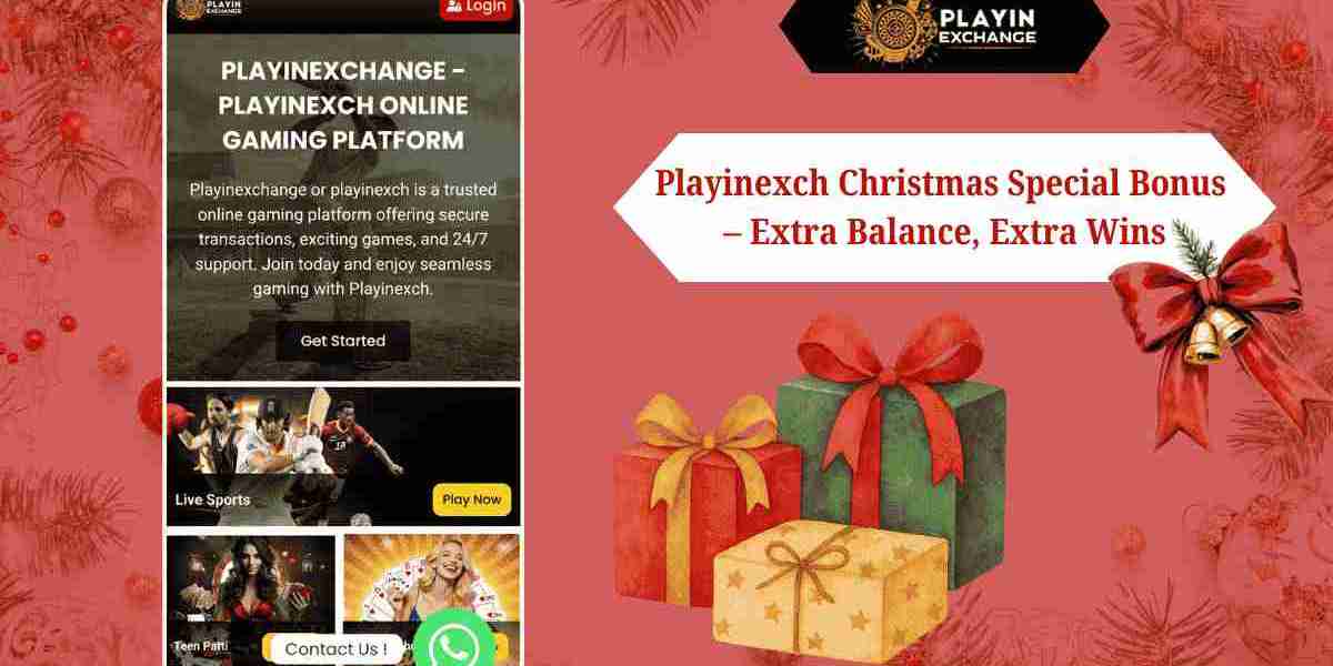 Playinexch Christmas Special Bonus – Extra Balance, Extra Wins