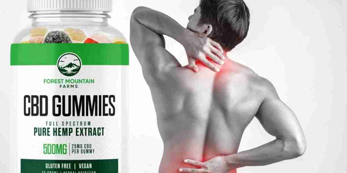 Forest Mountain Farms CBD Gummies Premium Solution Relief for Anxiety, Chronic Pain, and Better Sleep