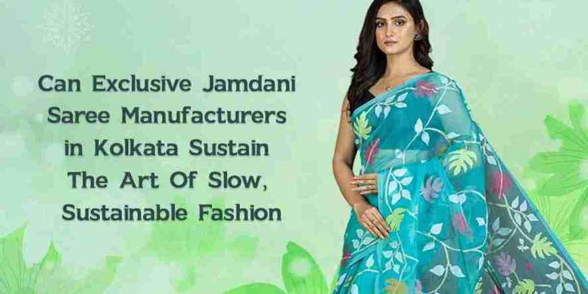 Jamdani Saree Manufacturers in Kolkata – Preserving a Timeless Weaving Art