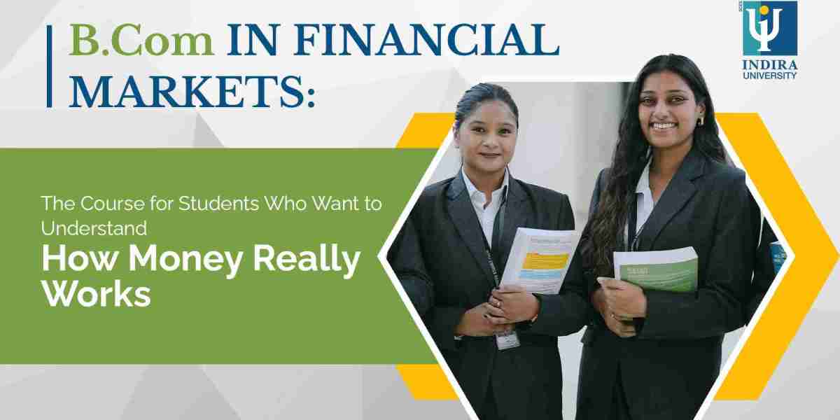 B.Com in Financial Markets: The Course for Students Who Want to Understand How Money Really Works