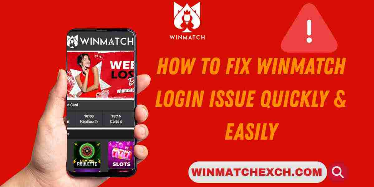 How to Fix WinMatch Login Issue Quickly & Easily