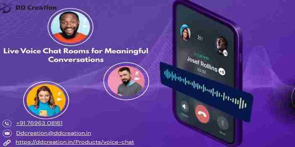 Voice Chat Room App Development Solutions by DD Creation