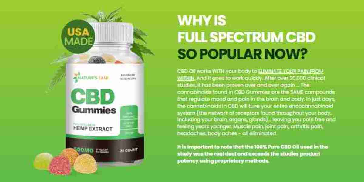 What are Nature Ease CBD Gummies?