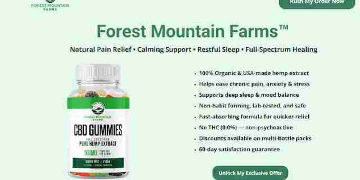 Forest Mountain Farms CBD Gummies: You Can Benefits And Side-Effects