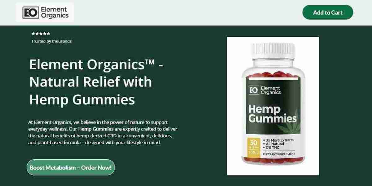 Element Organics Hemp Gummies Reviews: Advanced Performance Formula, Support Good Health