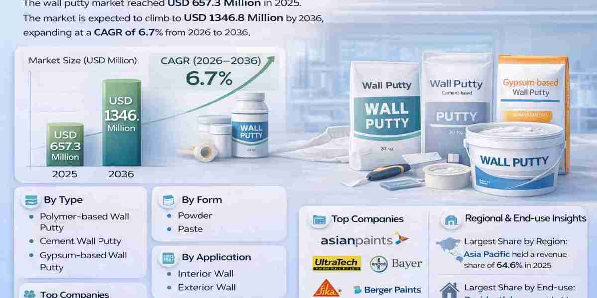 Wall Putty Industry Outlook Remains Positive with Rising Construction Investments