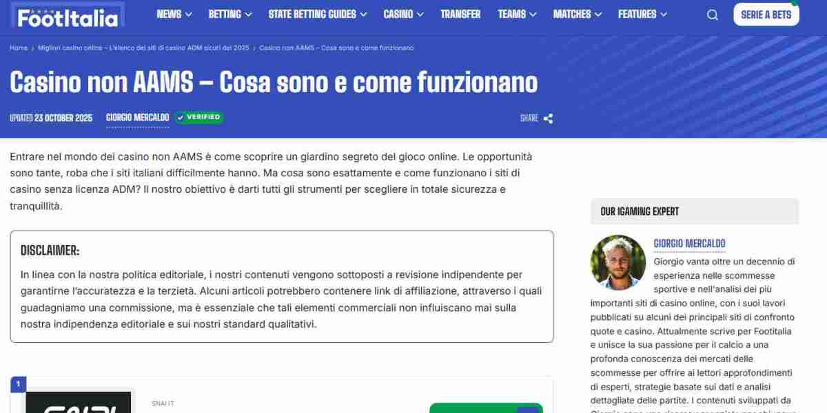 Siti Non AAMS: Una Guida Completa per i Giocatori Italiani